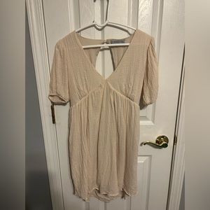 Beige dress. Size small!